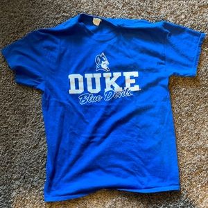 Duke blue devils. Blue t shirt